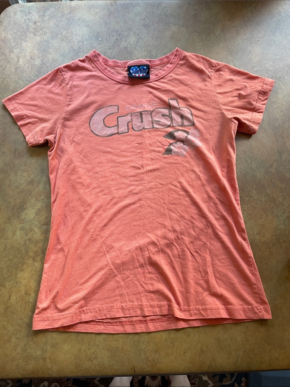 Junk Food Crush Logo Short Sleeve Tee